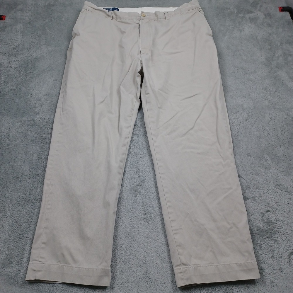 Polo Ralph Lauren Pants‎ Mens 38x30 Beige Prospect Fit Preppy Chino